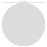 szürke napelemes lebegő PE medencefólia 527 cm