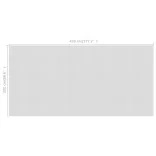 szürke napelemes lebegő PE medencefólia 450 x 220 cm