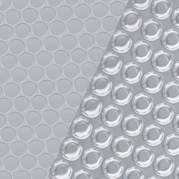 ezüst polietilén medencetakaró 549 cm