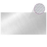 ezüst polietilén medencetakaró 450 x 200 cm