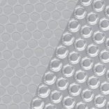 ezüst polietilén medencetakaró 450 x 200 cm