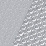 ezüst polietilén medencetakaró 549 x 274 cm