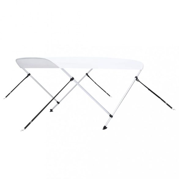 fehér kétágú bimini tető 150 x 120 x 110 cm