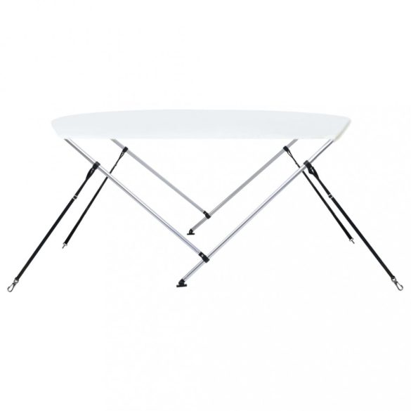 fehér kétágú bimini tető 180 x 130 x 110 cm