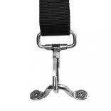 antracitszürke háromágú bimini tető 183 x 140 x 137 cm