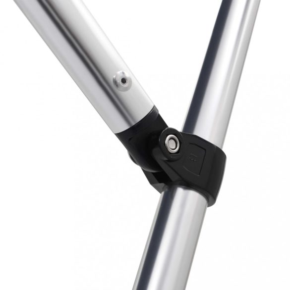 antracitszürke négyágú bimini tető 243 x 196 x 137 cm