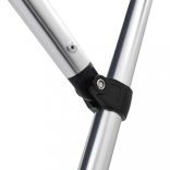 antracitszürke négyágú bimini tető 243 x 210 x 137 cm