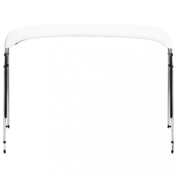 fehér négyágú bimini tető 243 x (230-244) x 137 cm