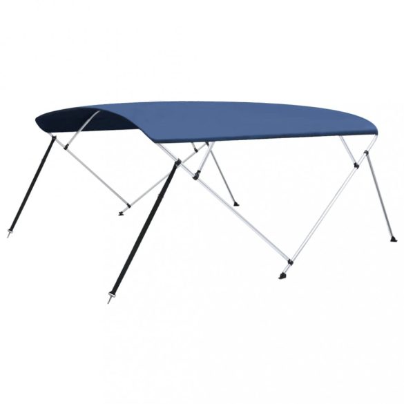tengerészkék négyágú bimini tető 243 x (230-244) x 137 cm
