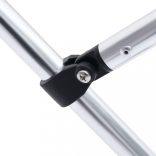 antracitszürke négyágú bimini tető 243 x (230-244) x 137 cm