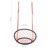 hálós ülőhinta 60 cm