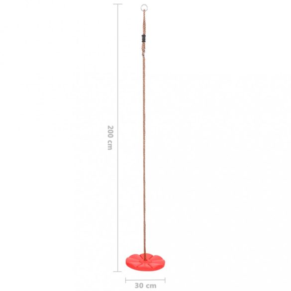 piros tányérhinta 200 cm