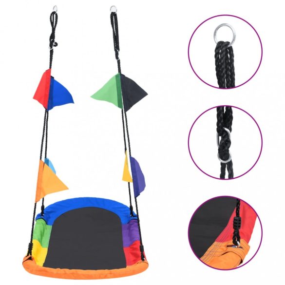 fészekhinta zászlókkal 165 x 70 cm