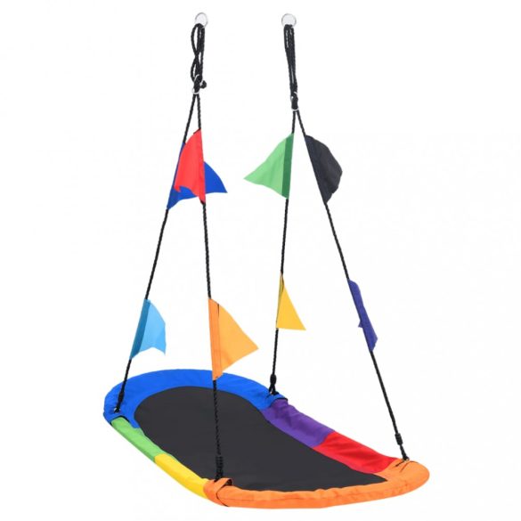 fészekhinta zászlókkal 165 x 70 cm