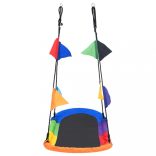 fészekhinta zászlókkal 165 x 70 cm