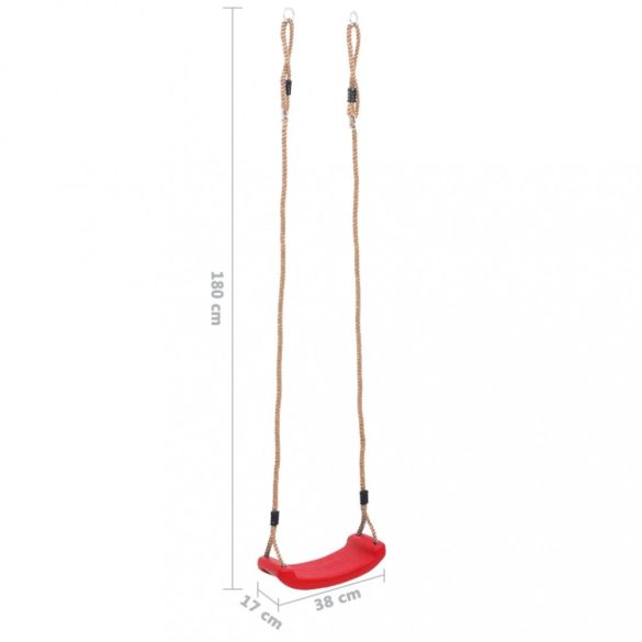 piros gyerek hintaülés