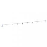 műanyag aljú medencefólia-tekerő