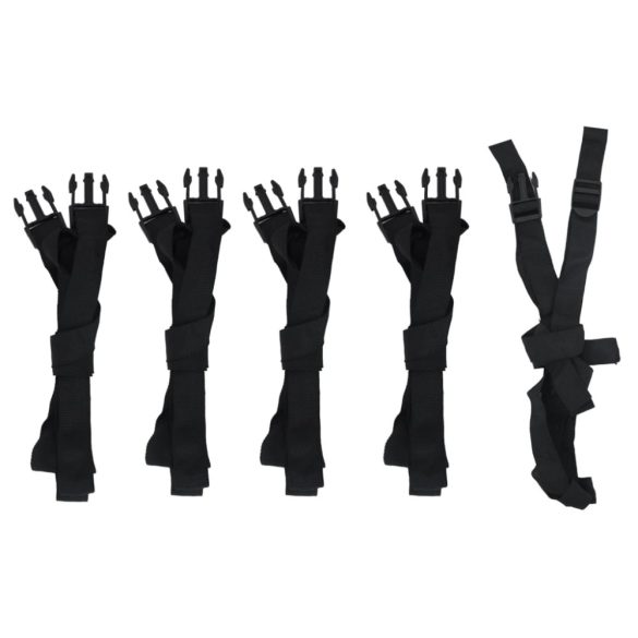 szürke csónak huzat 410x110x40 cm