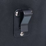 fekete vízálló egyoldalas kerékpártáska poggyásztartóhoz 21 l