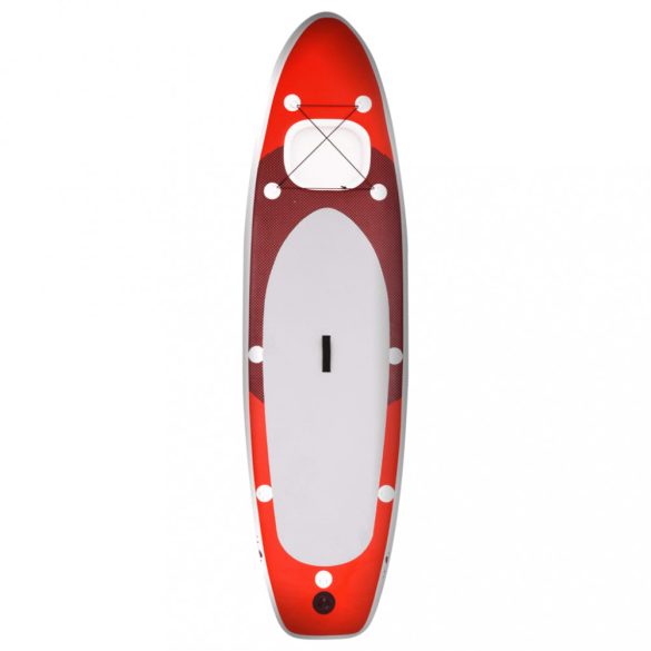 piros felfújható állószörfszett 360 x 81 x 10 cm