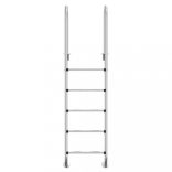 304-es rozsdamentes acél medencelétra 54 x 38 x 211 cm