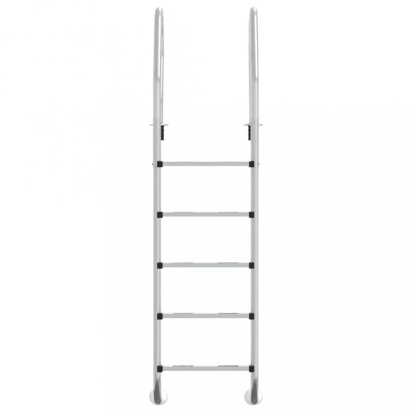 304-es rozsdamentes acél medencelétra 54 x 38 x 211 cm