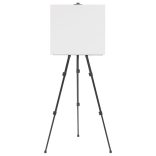 fekete fém állítható festőállvány