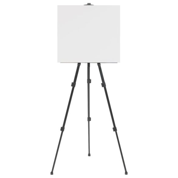 fekete fém állítható festőállvány