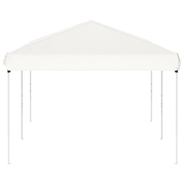 fehér összecsukható rendezvénysátor 3 x 6 m