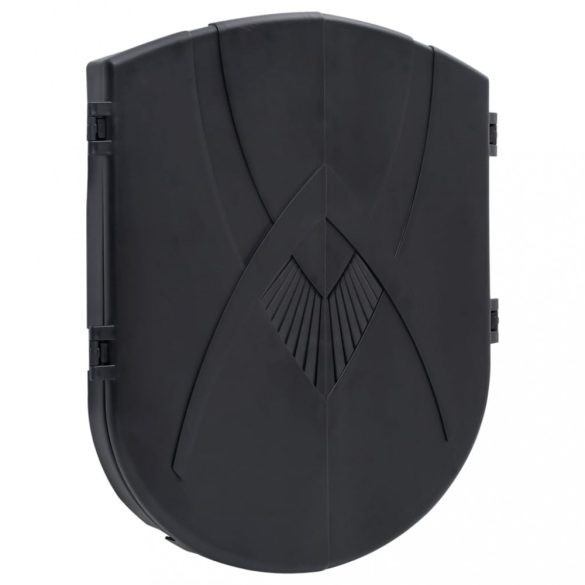 fekete polipropilén elektromos dartstábla nyilakkal