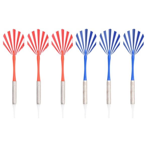 fekete polipropilén elektromos dartstábla nyilakkal