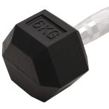 2 db összesen öntöttvas egykezes súlyzó 12 kg