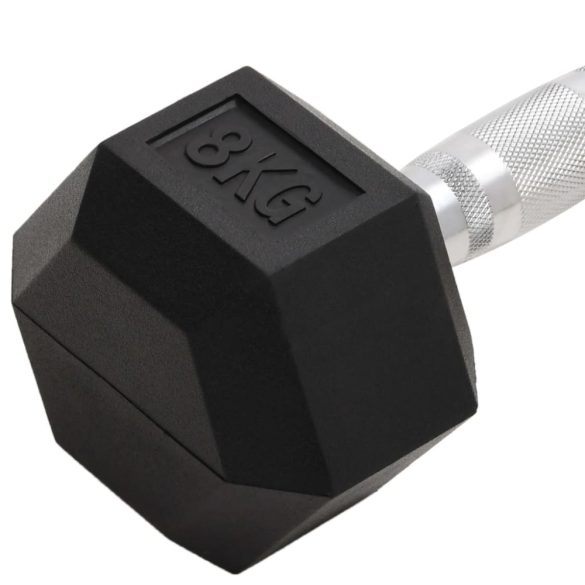 2 db összesen öntöttvas egykezes súlyzó 16 kg