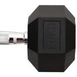 öntöttvas egykezes súlyzó 20 kg