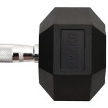 öntöttvas egykezes súlyzó 22,5 kg