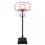 fehér polietilén kosárlabda állvány 237-307 cm