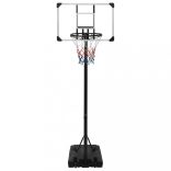 átlátszó polikarbonát kosárlabdaállvány 235-305 cm