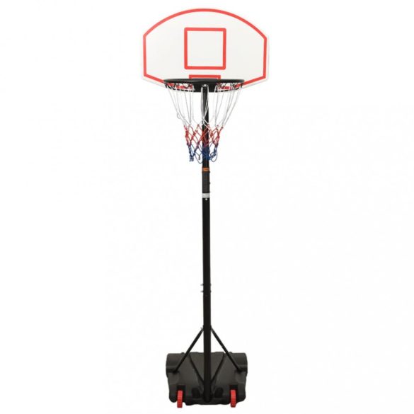 fehér polietilén kosárlabda állvány 216-250 cm