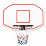 fehér polietilén kosárlabdapalánk 109 x 71 x 3 cm