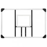 átlátszó polikarbonát kosárlabdapalánk 106 x 69 x 3 cm