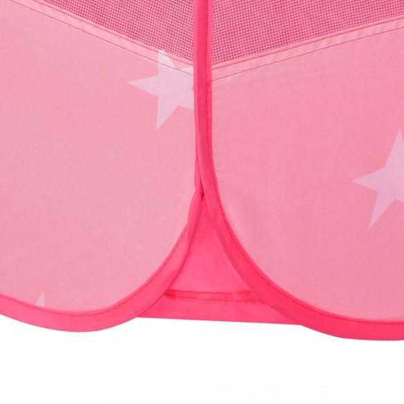 rózsaszín gyerekjátszósátor 102 x 102 x 82 cm