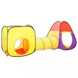 többszínű gyerekjátszósátor 255 x 80 x 100 cm