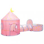 rózsaszín gyerekjátszósátor 301 x 120 x 128 cm