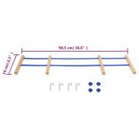 kék furnérlemez szánkóháttámla