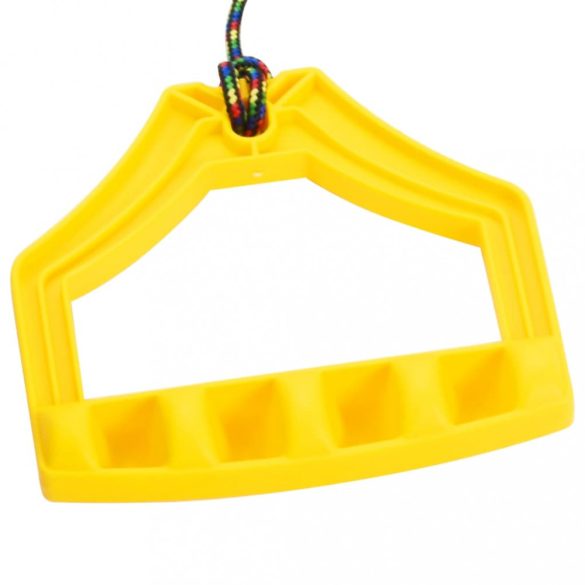 piros polipropilén szánkó üléssel és kormánnyal 102,5x40x23 cm