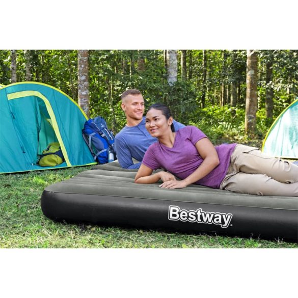 Bestway fekete és szürke 3 az 1-ben felfújható légágy 188x99x25 cm