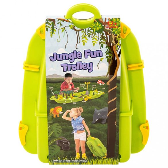 polipropilén vízi dzsungel játékkocsi 51 x 21,5 x 66,5 cm