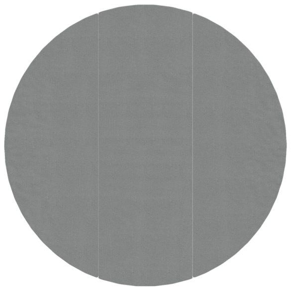 világosszürke poliészter geotextília medencealátét Ø 396 cm