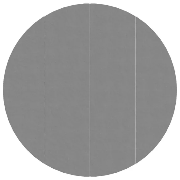világosszürke poliészter geotextília medencealátét Ø 500 cm