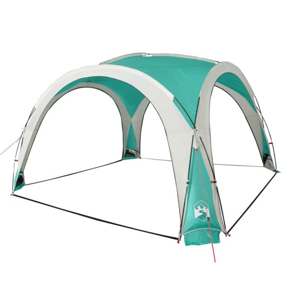 zöld vízálló rendezvénysátor